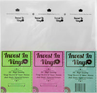 50 LP Inner Sleeves Anti Static Square Vinyl Record 33 rpm 12" Covers Protectors