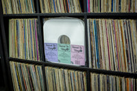 100 LP Vinyl Record Inner Sleeves Heavy Stock Ivory White Paper 12" 33 RPM