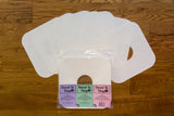 100 LP Vinyl Record Inner Sleeves Heavy Stock Ivory White Paper 12" 33 RPM